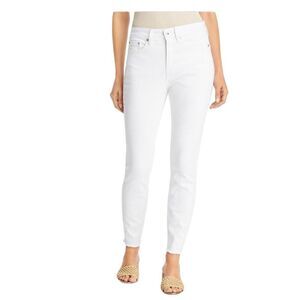 Vineyard Vines White Mid-Rise Ankle Length Skinny Jeans Size 10